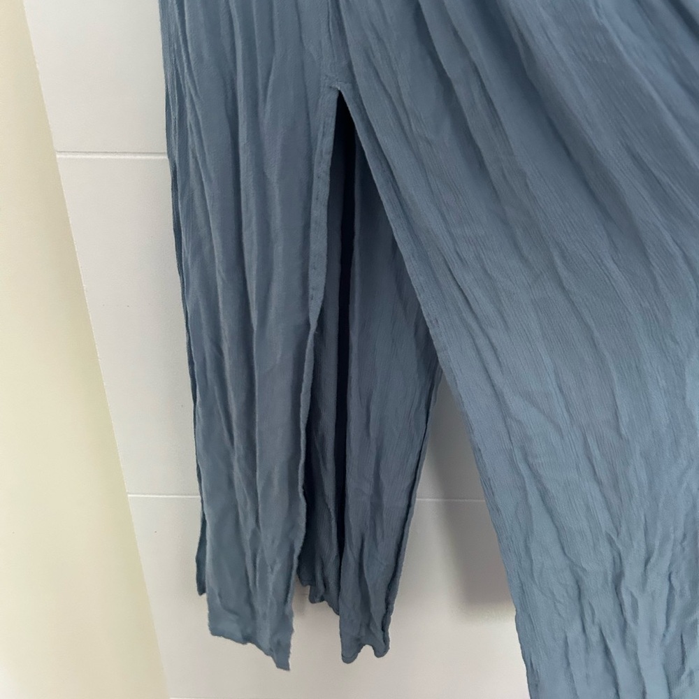 Flowy Blue Maxi Dress - Picture 6 of 8